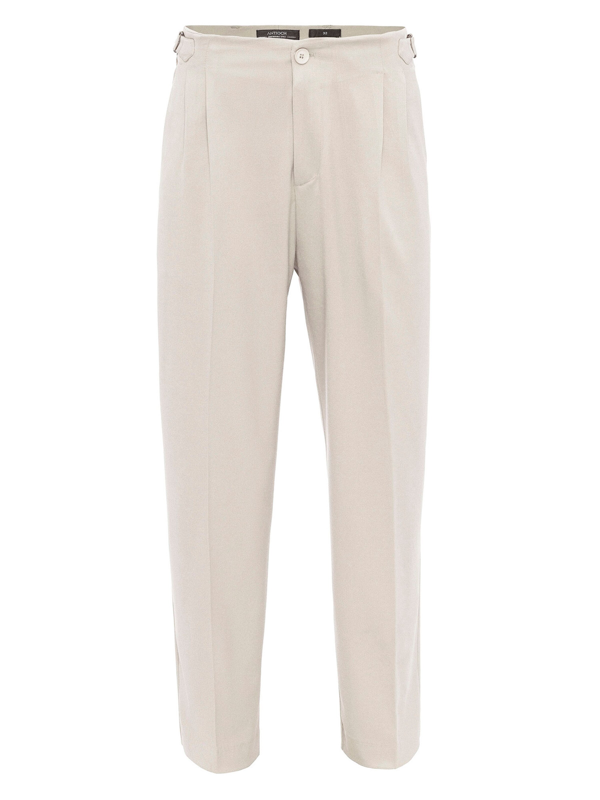 Antioch Szabványos Élére vasalt nadrágok - bézs: elől