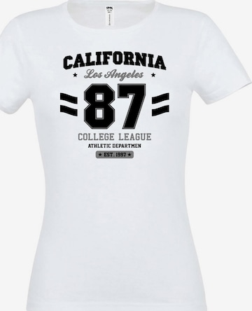 RMK Shirt 'College' in White: front