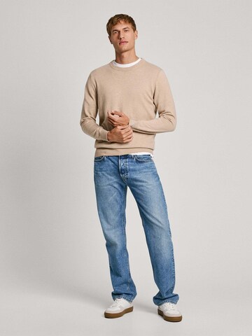 Pepe Jeans Trui 'NEW ANDRE CREW' in Beige