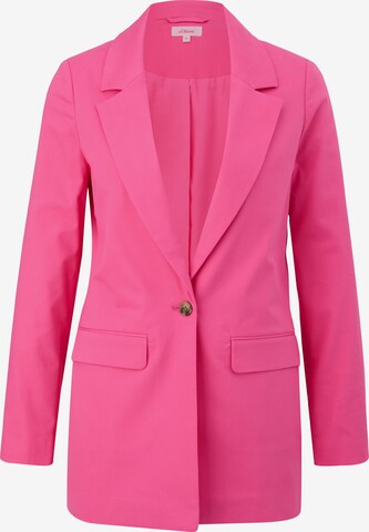 s.Oliver Blazer in Pink: front