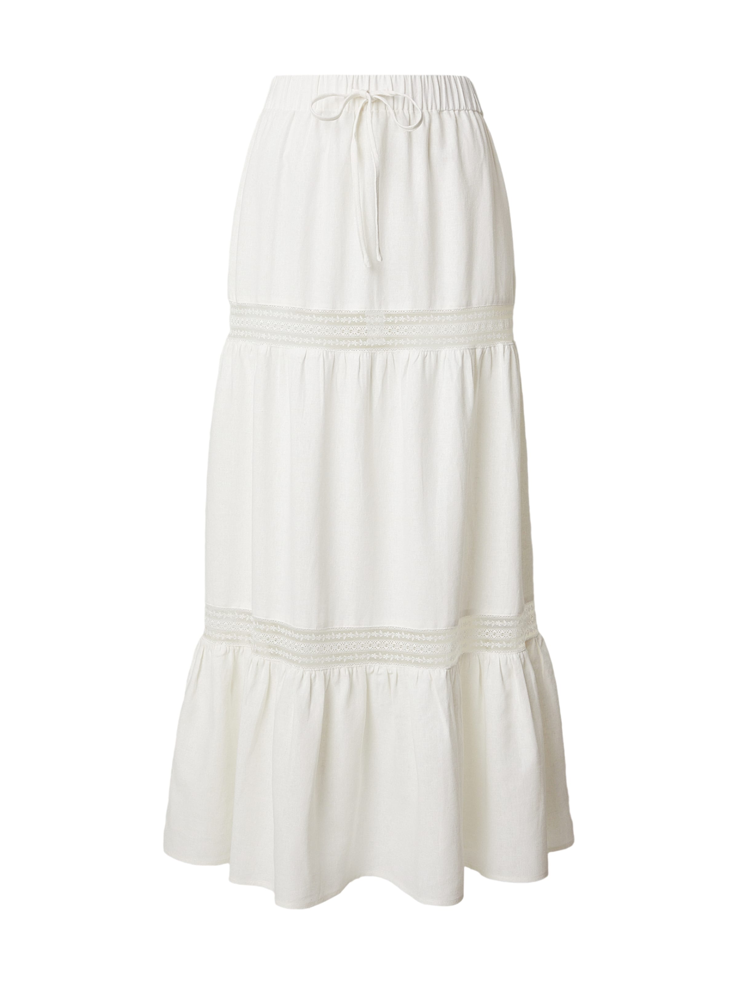 noar studios Φούστα σε λευκό, Άποψη προϊόντος