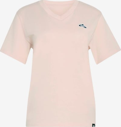 Sportiniai marškinėliai 'SLIDE' iš ADIDAS SPORTSWEAR, spalva – pastelinė rožinė / juoda / balta, Prekių apžvalga