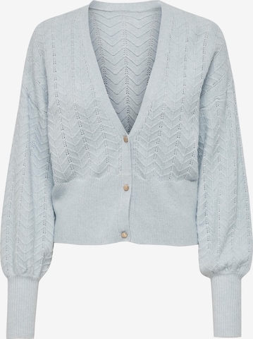 Cardigan 'MEZZ' ONLY en bleu : devant