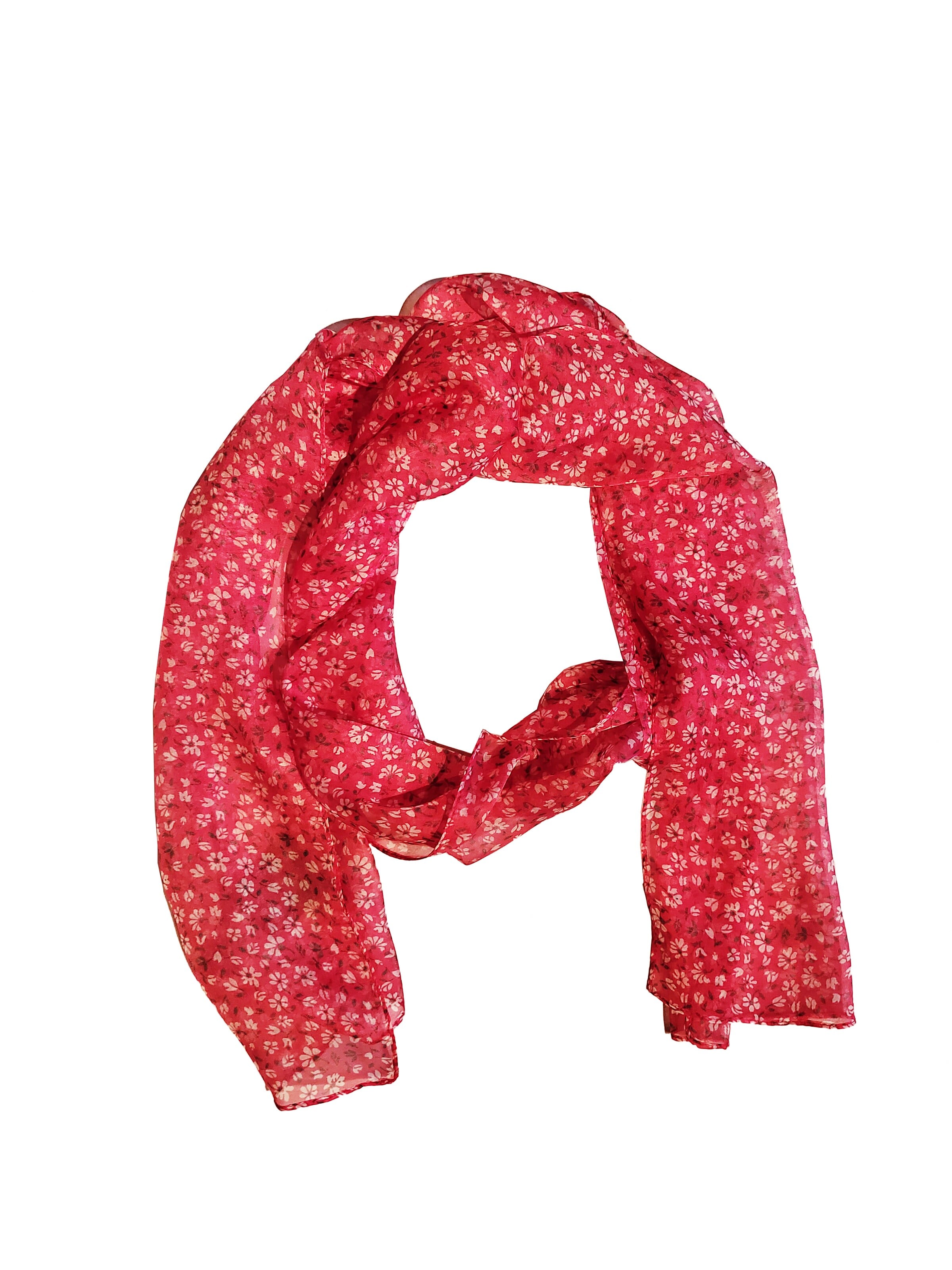 Posh Gear Scarf 'Sciallflore' in Red