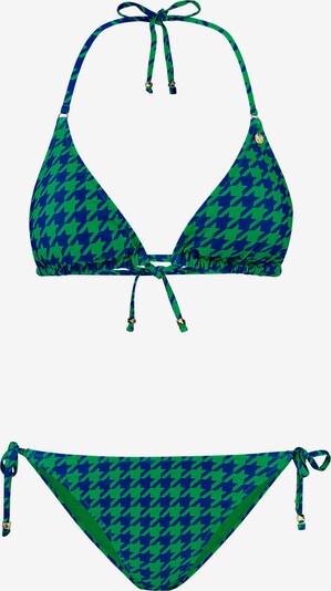 Shiwi Bikini 'Liz' in de kleur Donkerblauw / Groen, Productweergave