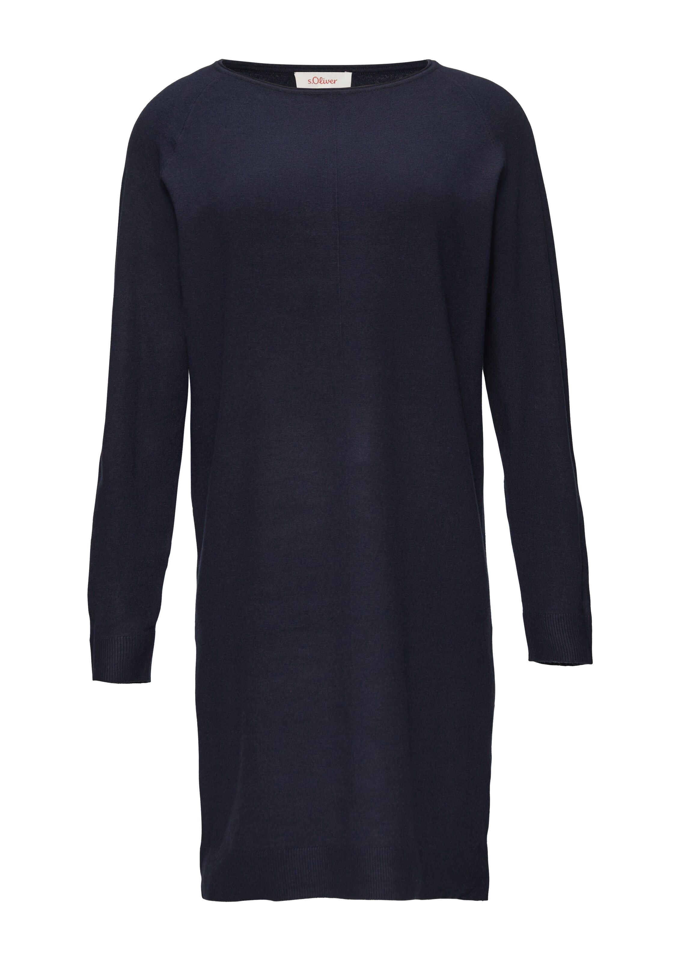 s.Oliver Strickkleid in Blau: Vorderseite