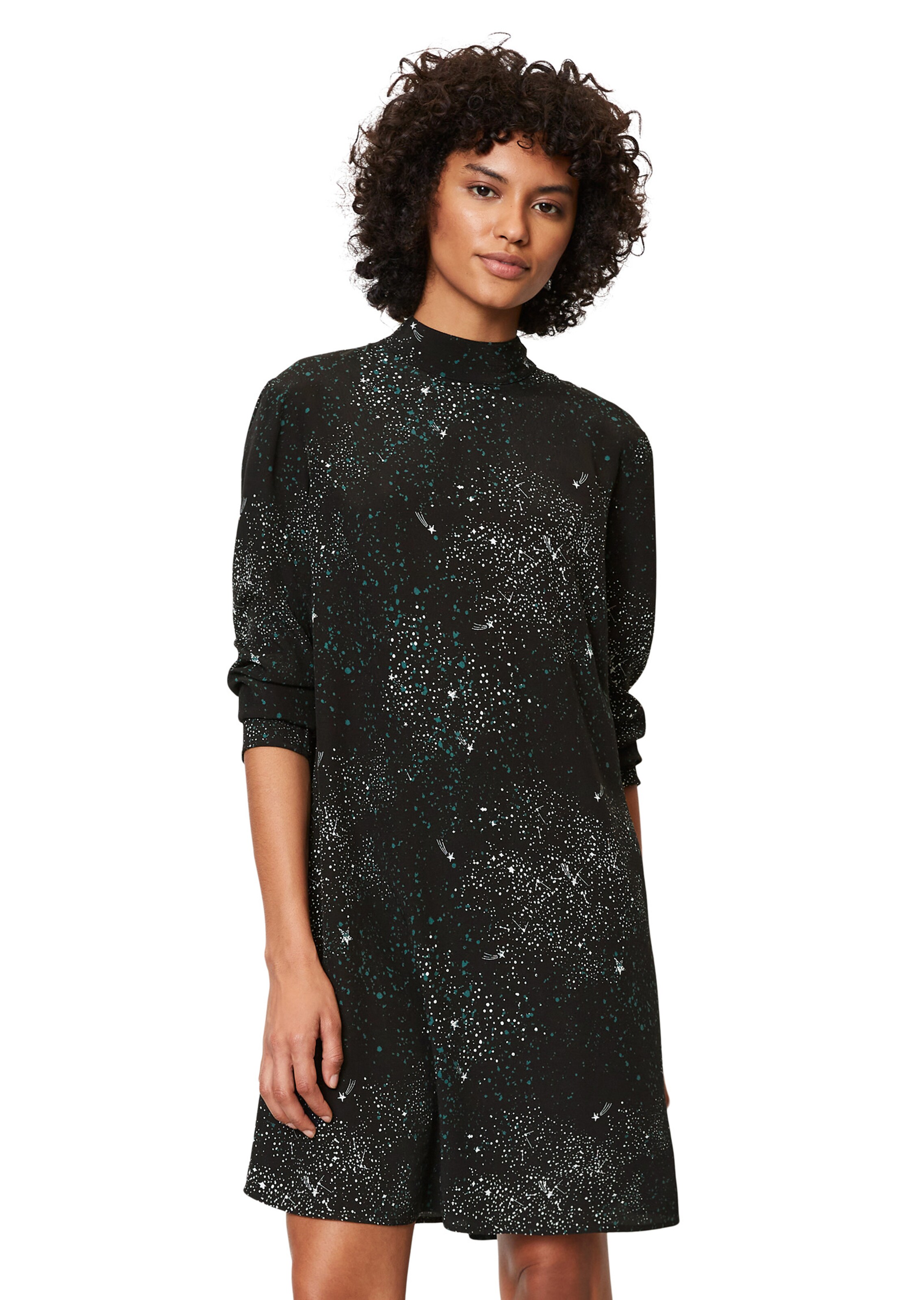 Marc O'Polo DENIM Kleid in Schwarz: Vorderseite