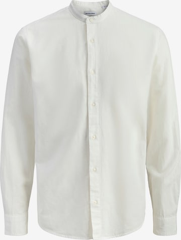 Jack & Jones Junior Slim fit Πουκάμισο 'JJEBREEZE' σε λευκό: μπροστά