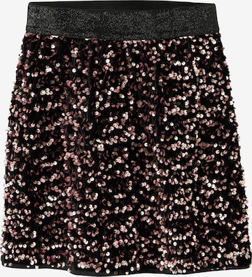 NAME IT - Falda 'NKFRunica' en marrón: frente