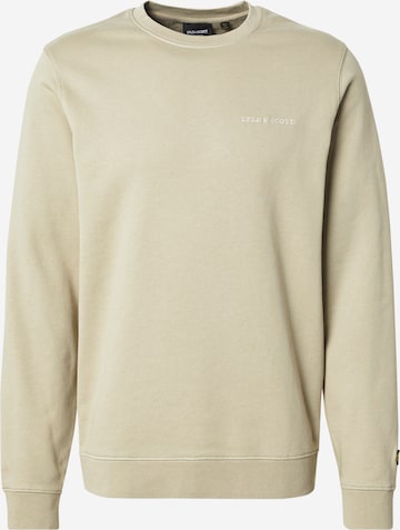 Lyle & ScottSweater majica - zelena boja: prednji dio
