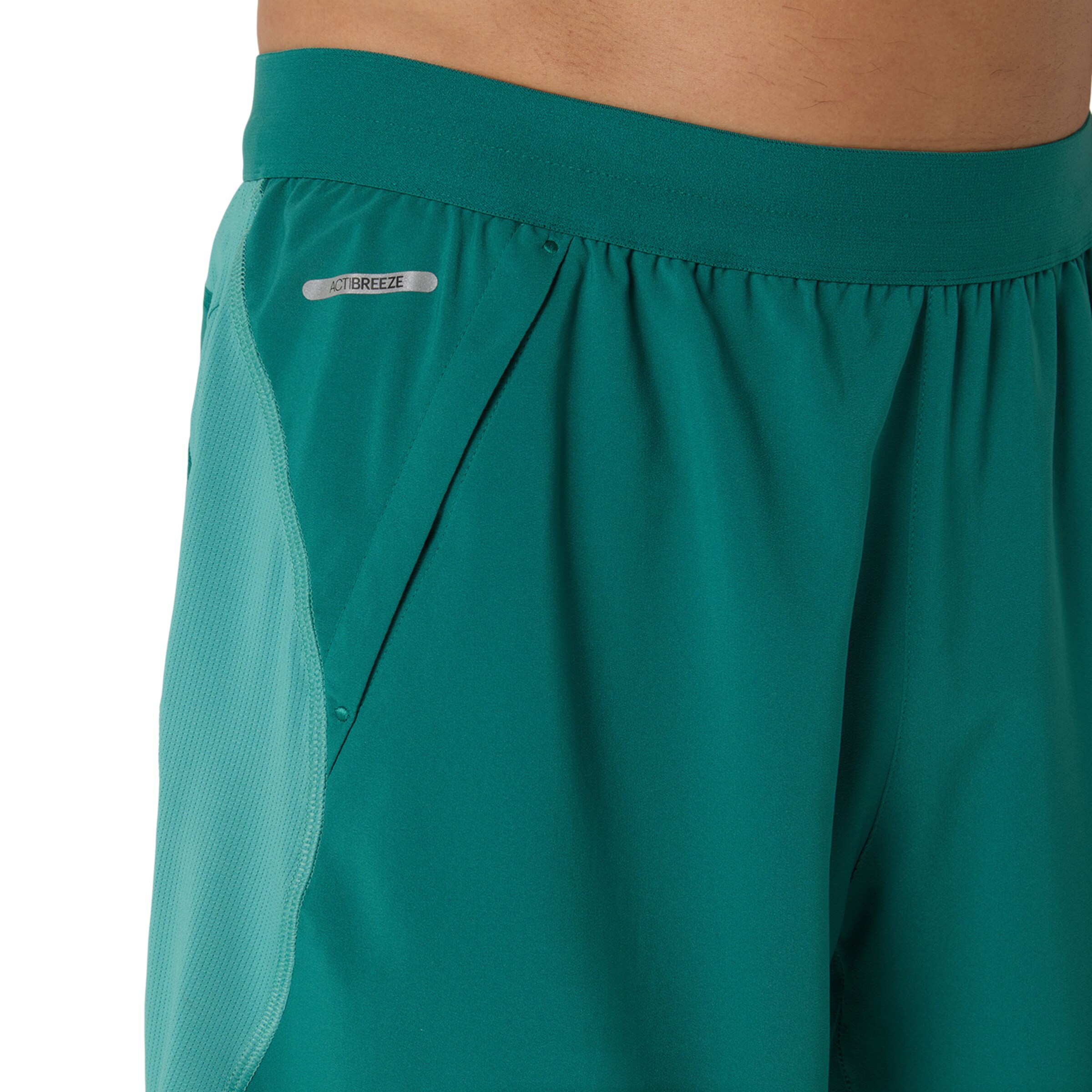 ASICS Regular Workout Pants in Green