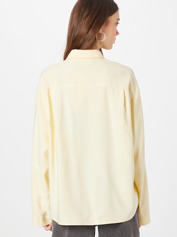 Moves Blouse 'Carta' in Yellow