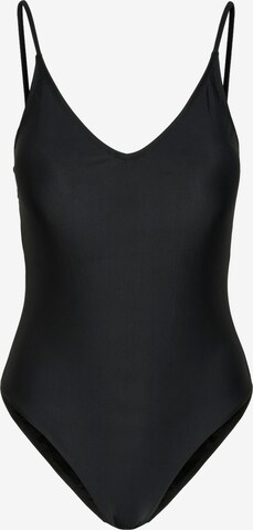 Triangle Maillot de bain 'PCBAOMI' PIECES en noir : devant