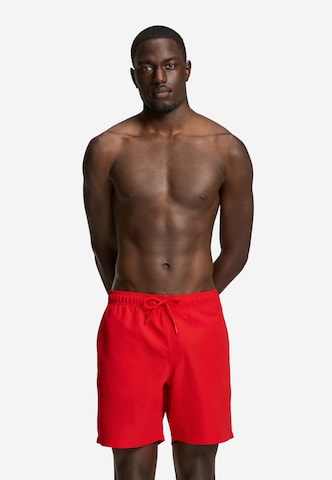 The Sunshine Brand - Calções de banho 'Mike' em vermelho: frente