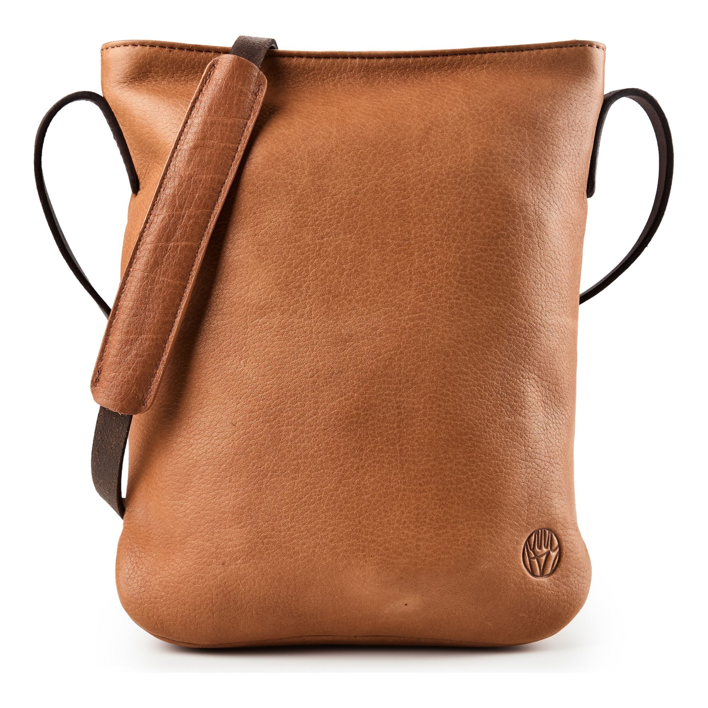 Borsa a tracolla 'Chaza' di Harold's in marrone: frontale
