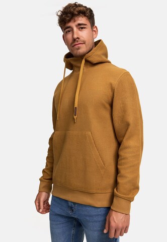 INDICODE JEANS Sweater ' INJody ' in Yellow: front