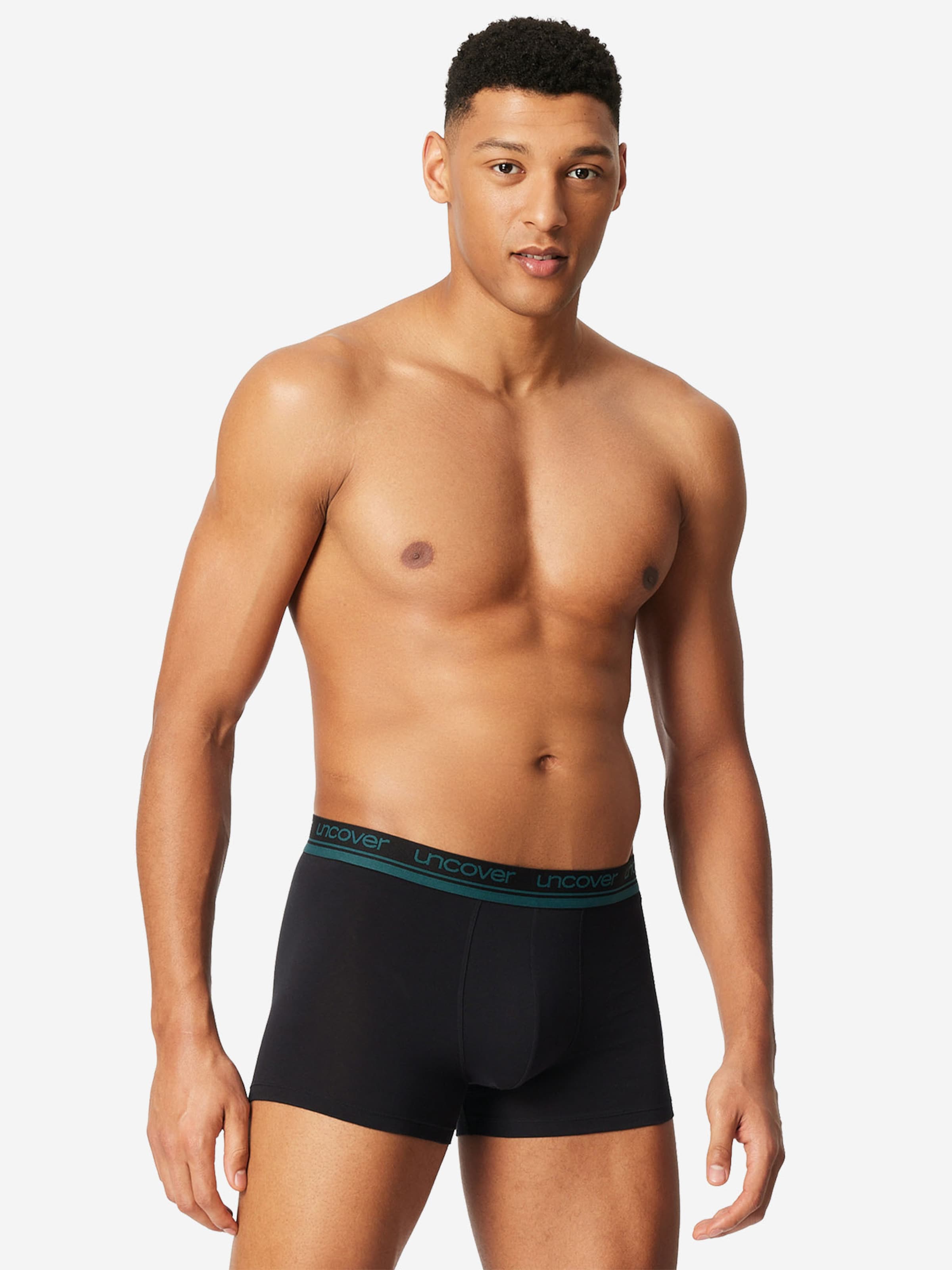 Boxers ' Cotton Series ' uncover by SCHIESSER en noir