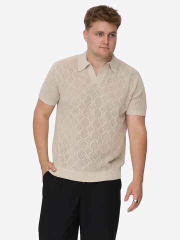 Dxnmxrk Sweater 'DXFajr' in Grey: front