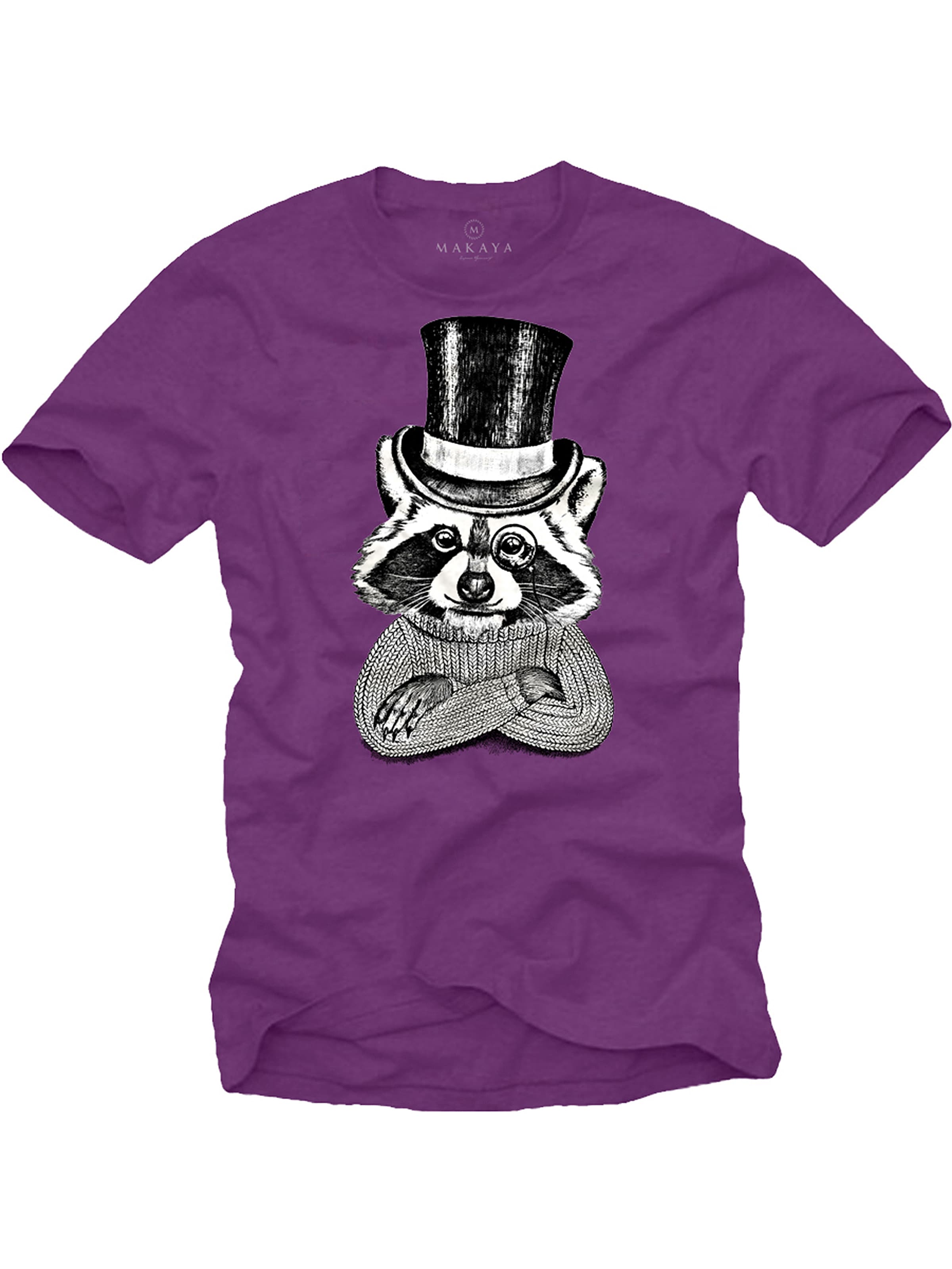 MAKAYA Shirt in Purple: front