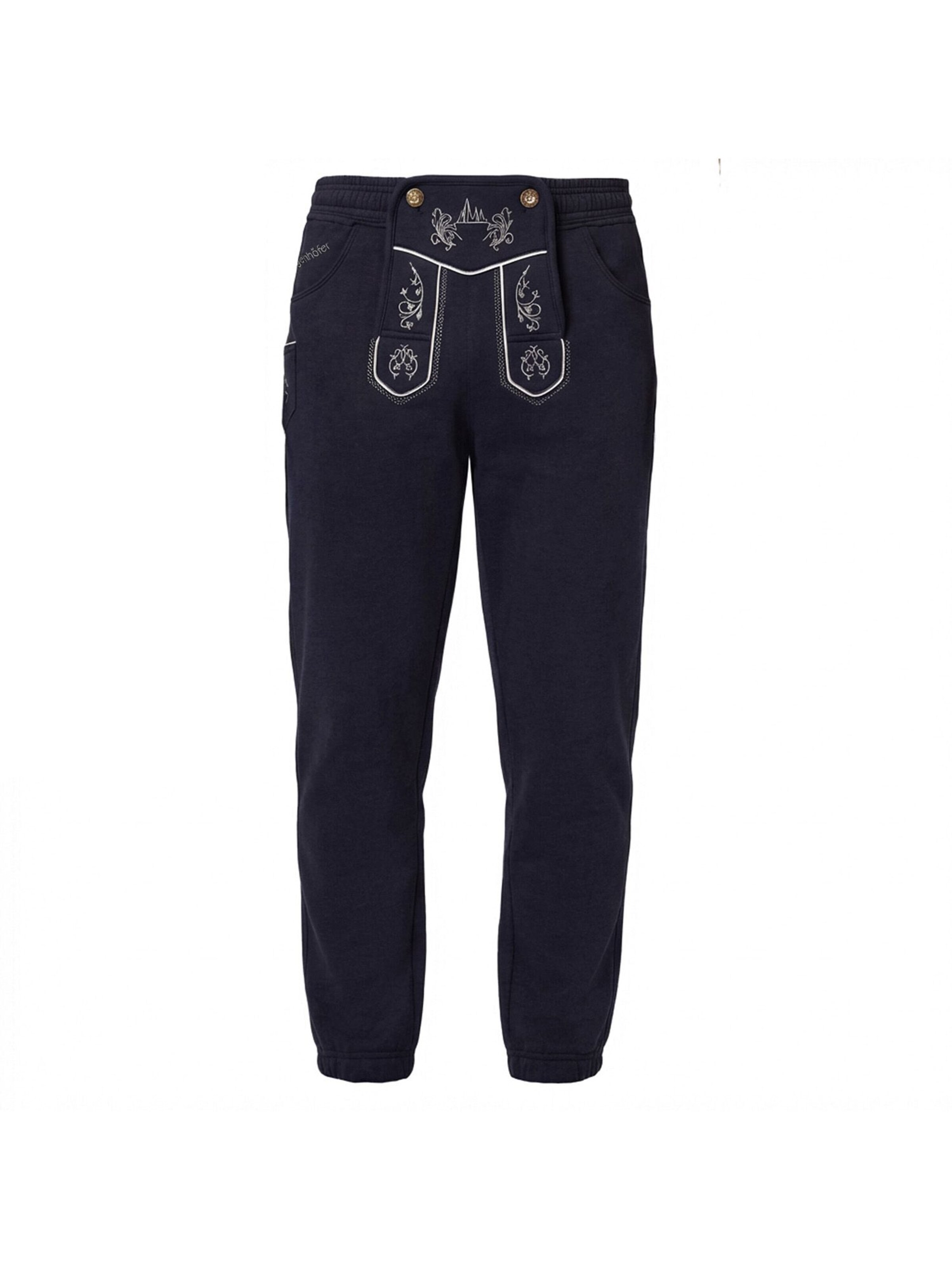 Steigenhöfer Traditional Pants 'Marius' in 36 in Blue, Item view