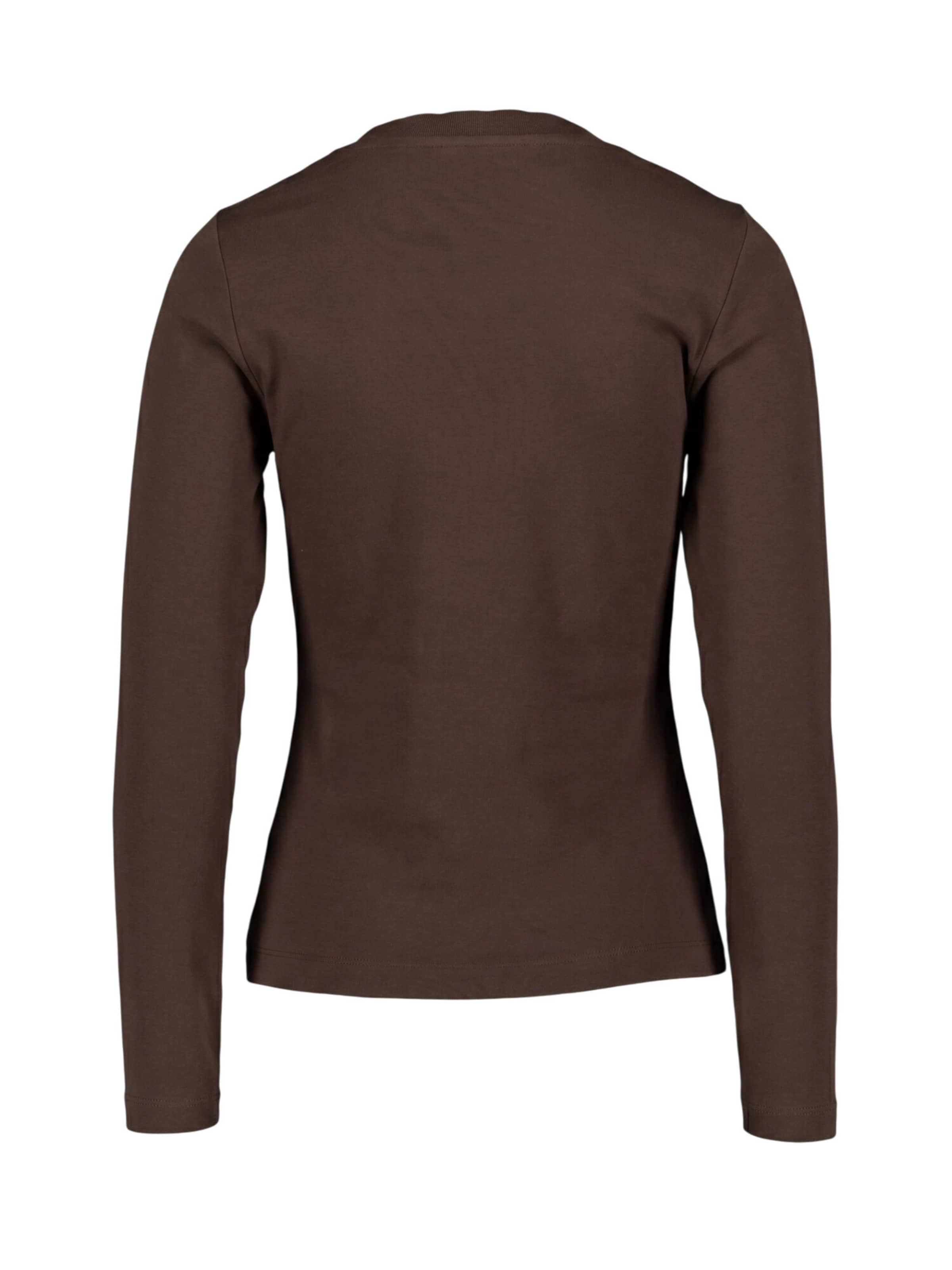 zero Shirt in Braun