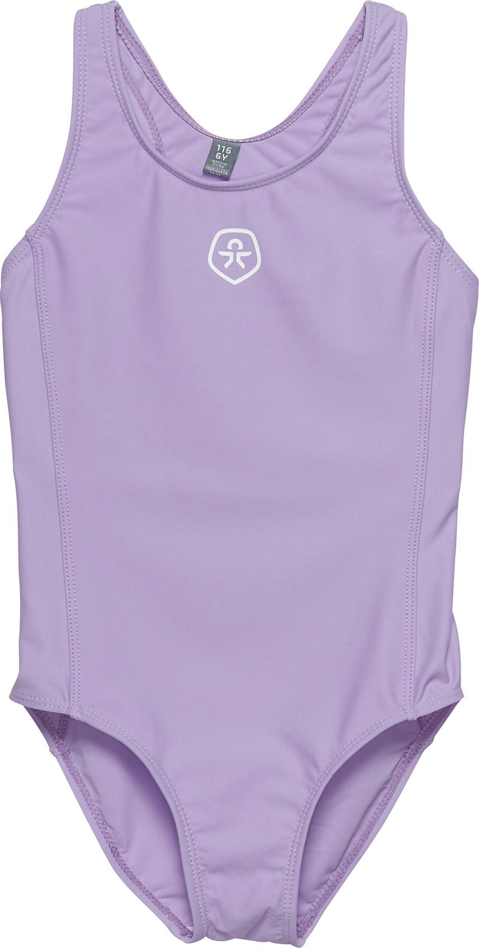 COLOR KIDS Badeanzug in Lila: Vorderseite