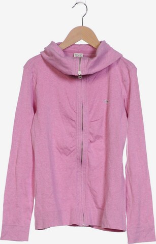 ESPRIT Sweatshirt & Zip-Up Hoodie in M in Pink: front