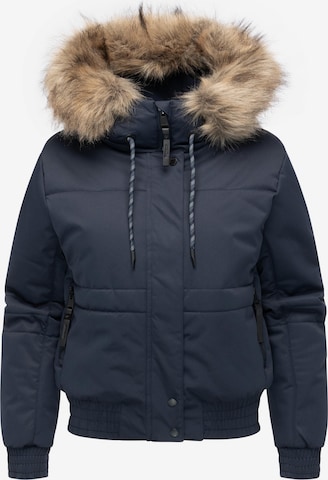 Ragwear Зимняя куртка 'Deluxia Youmodo' в Синий: спереди