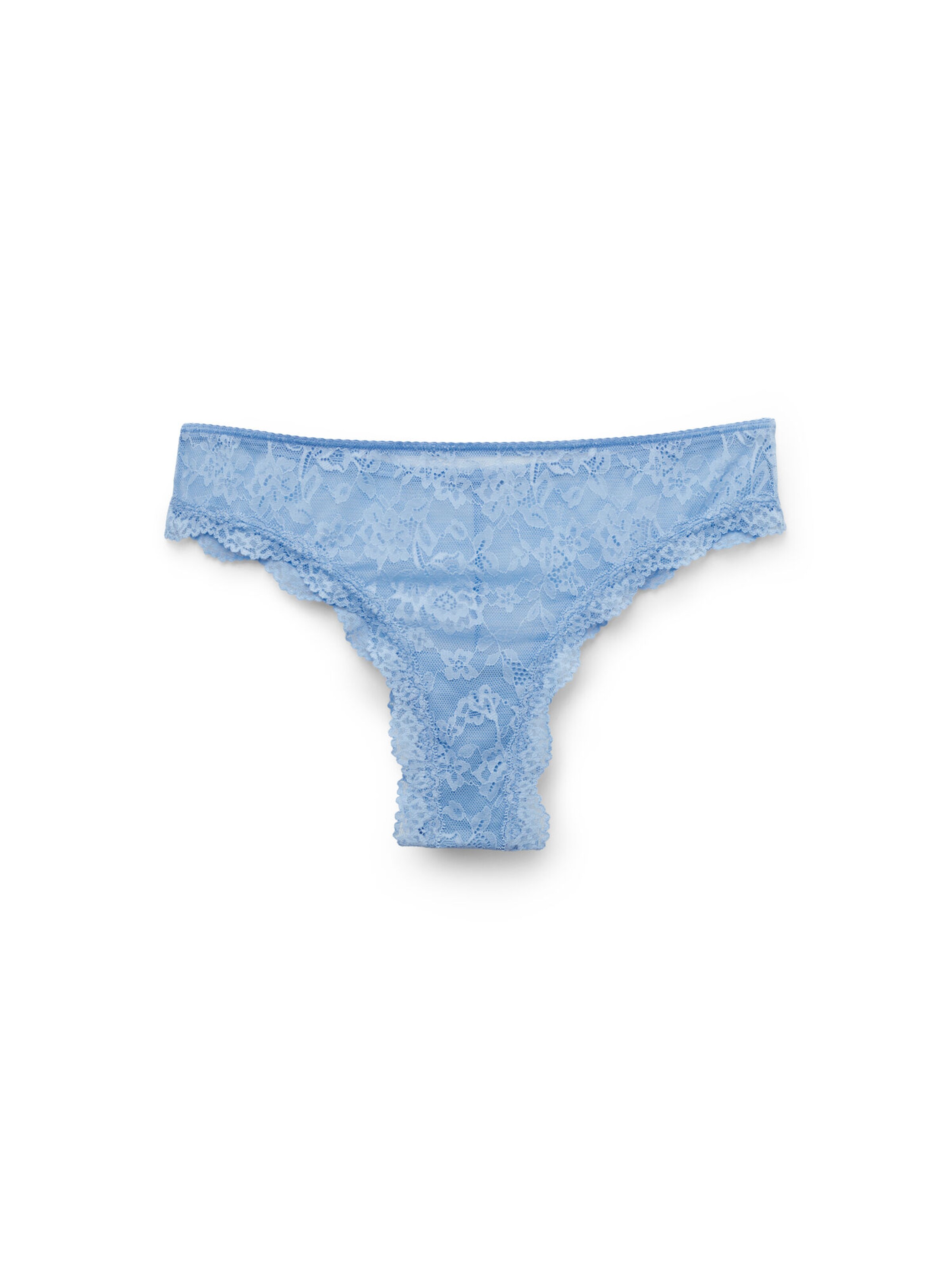 Tezenis Thong in Blue: front