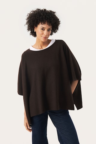 Part Two Trui 'PWTila' in Bruin: voorkant