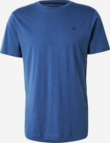 Hackett London Μπλουζάκι σε μπλε: μπροστά