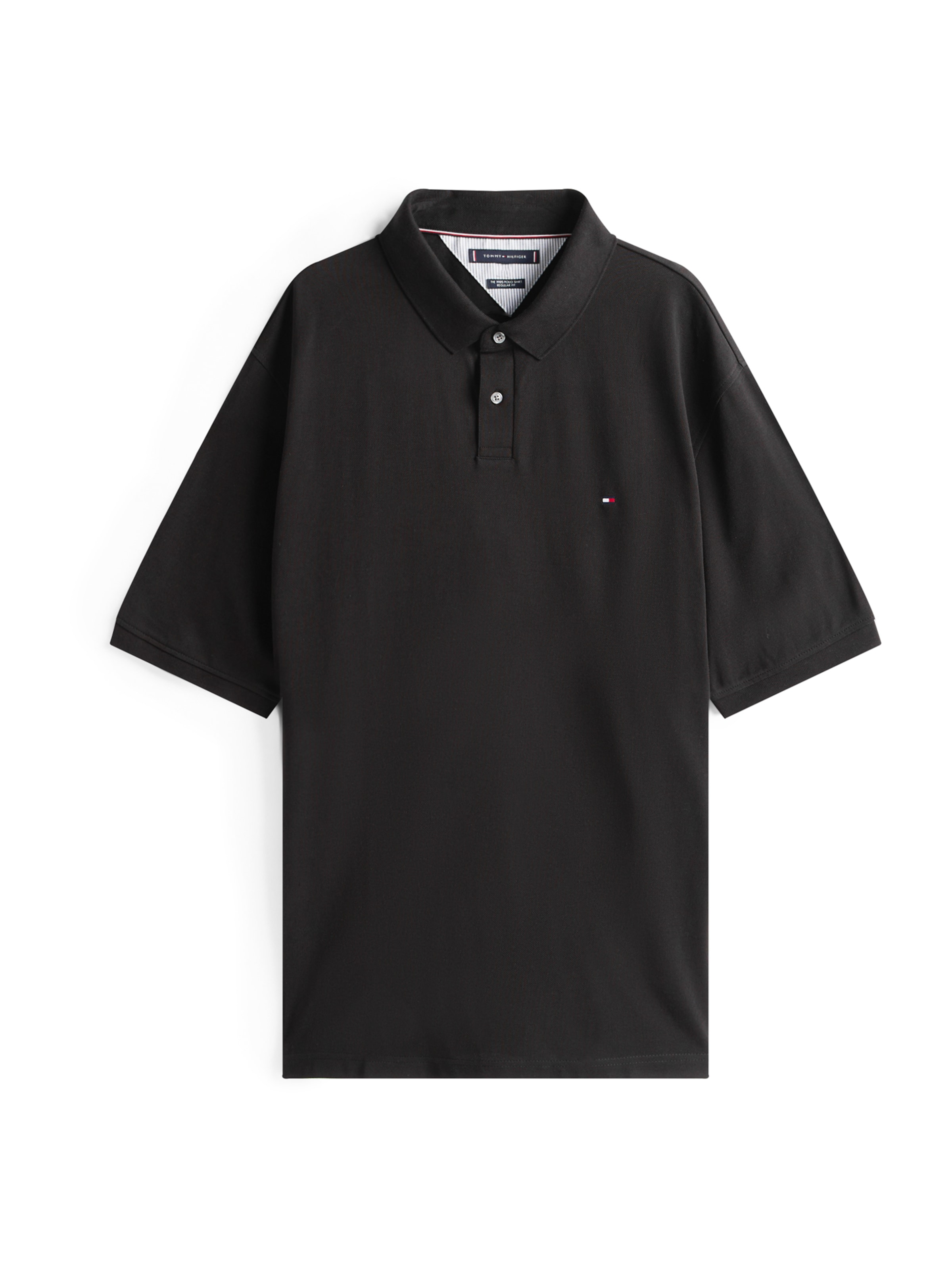 Tommy Hilfiger Big & TallMajica - crna boja: prednji dio