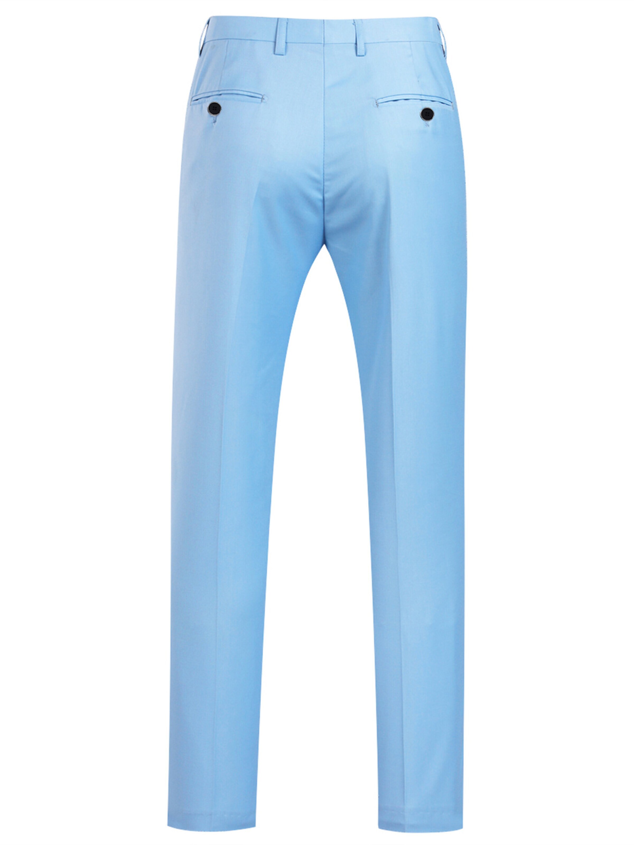 YOUTHUP Slim fit Suit 'Drittel' in Blue