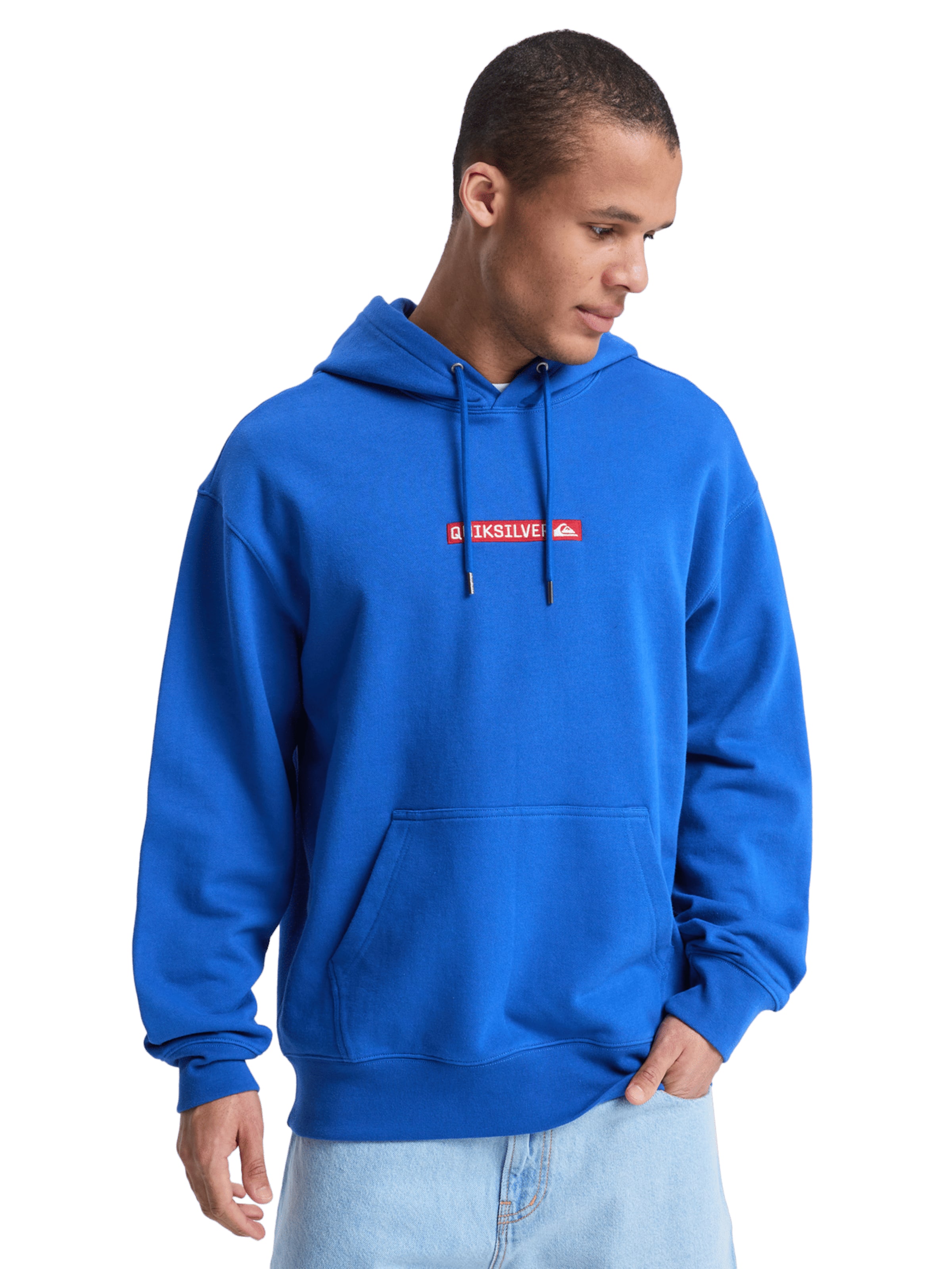 QUIKSILVER Sweatshirt 'Dna' in Blue: front