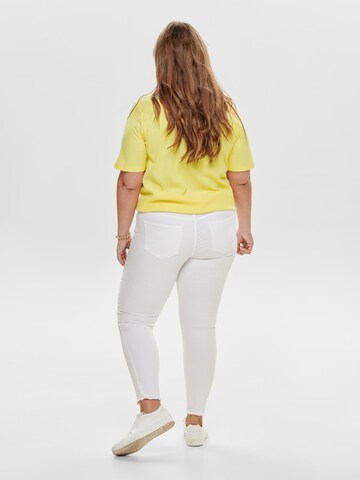 Skinny Jean 'Willy' ONLY Carmakoma en blanc