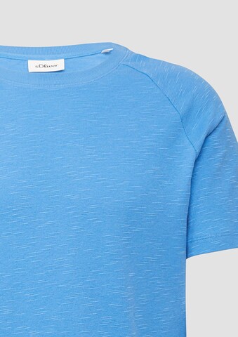 T-Shirt s.Oliver en bleu