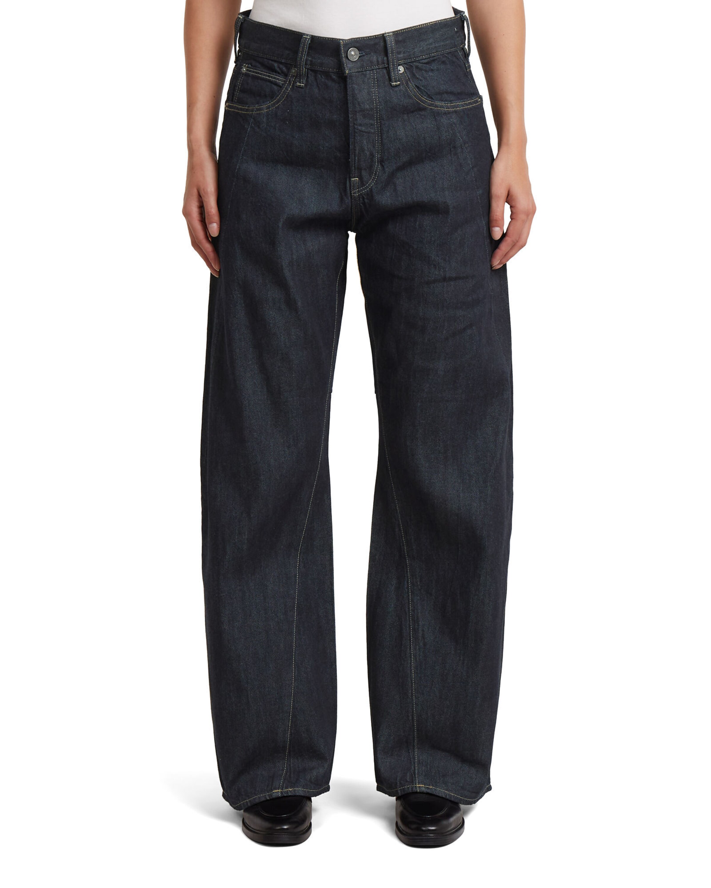 Wide Leg Jean G-STAR en bleu : devant