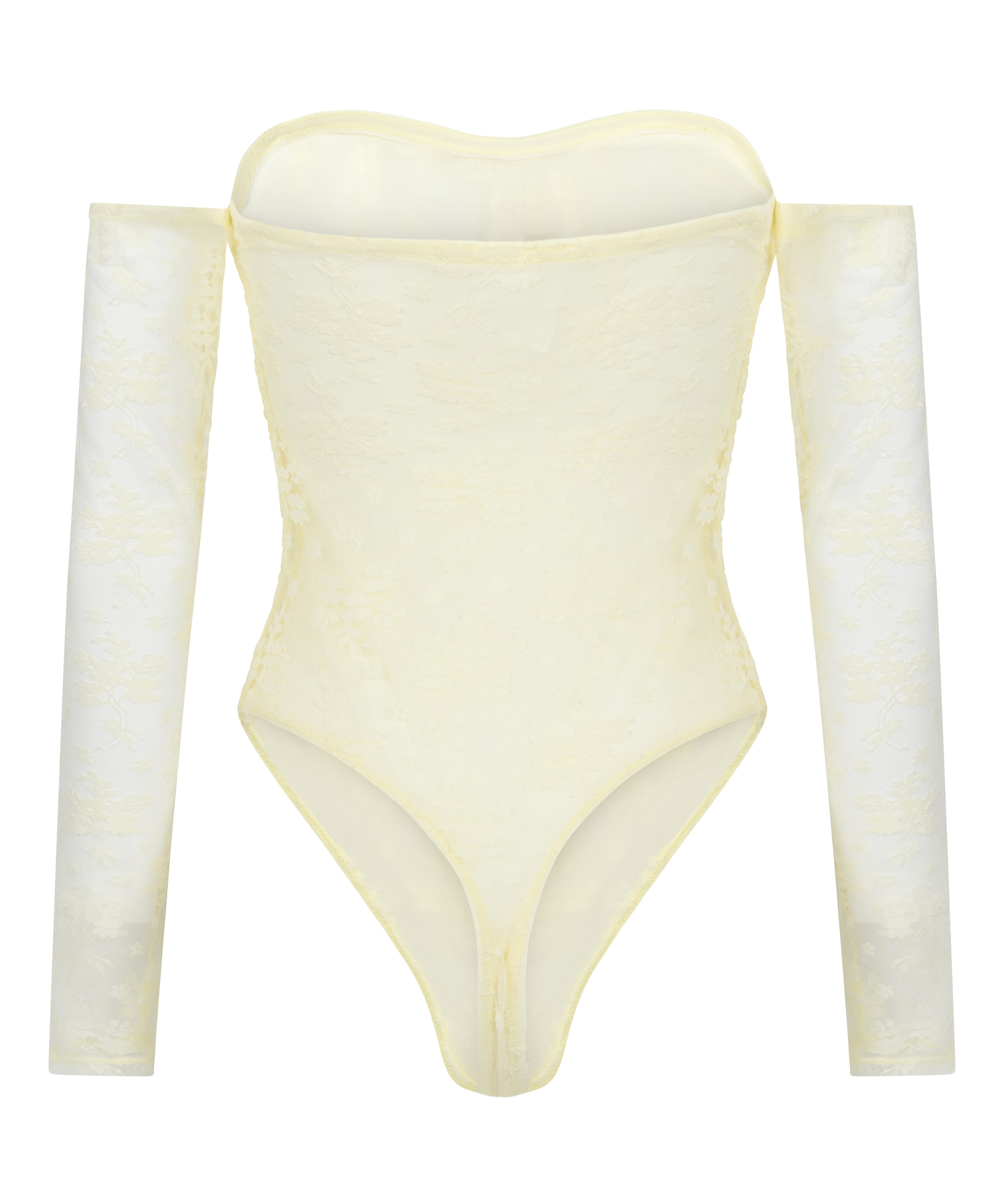 Hunkemöller Bodysuit 'Fiona' in Yellow