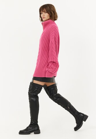 TOPTOP STUDIO Oversized Sweater in Pink