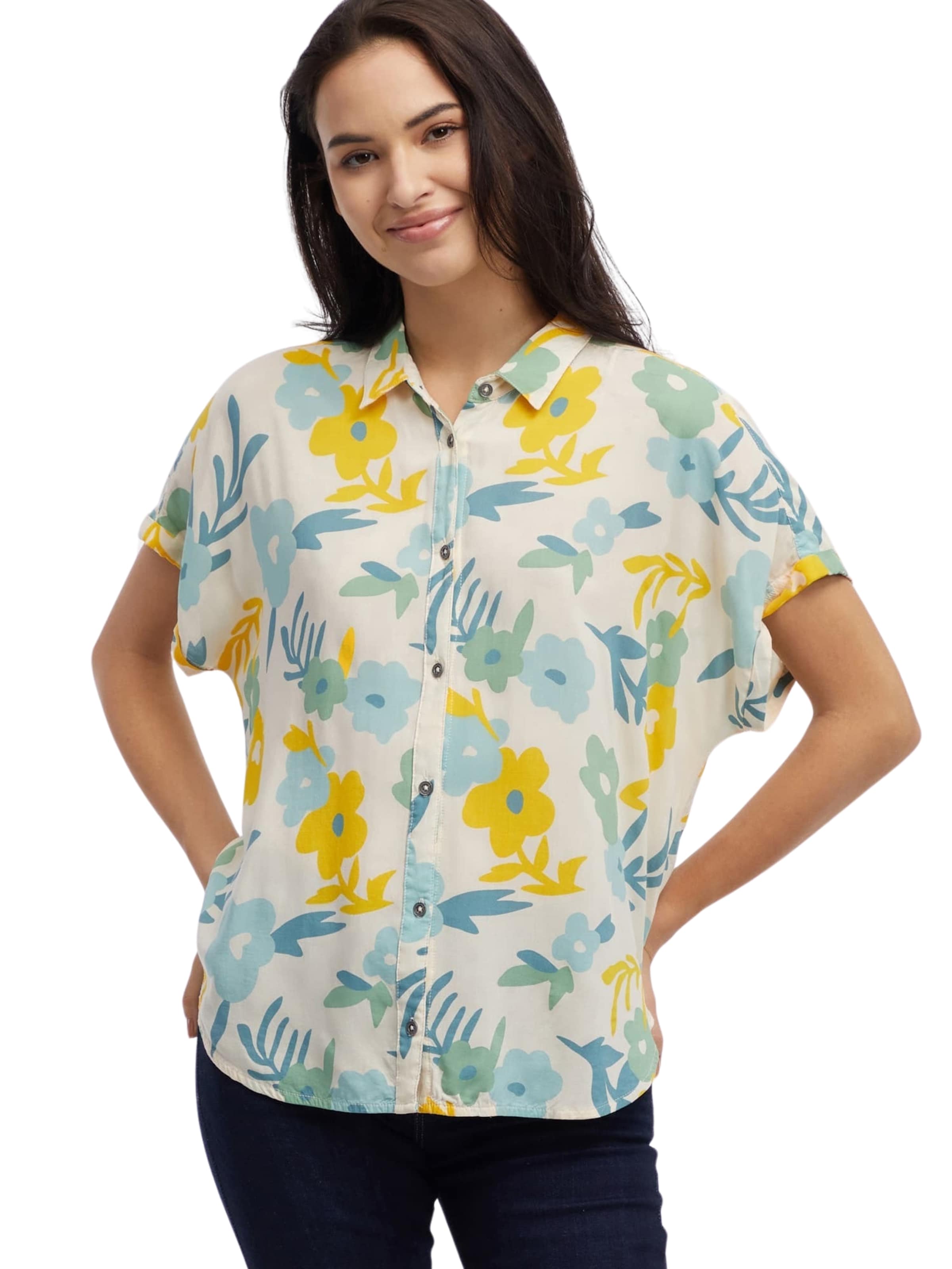 Ragwear Blúz 'Rothea' - bézs: elől