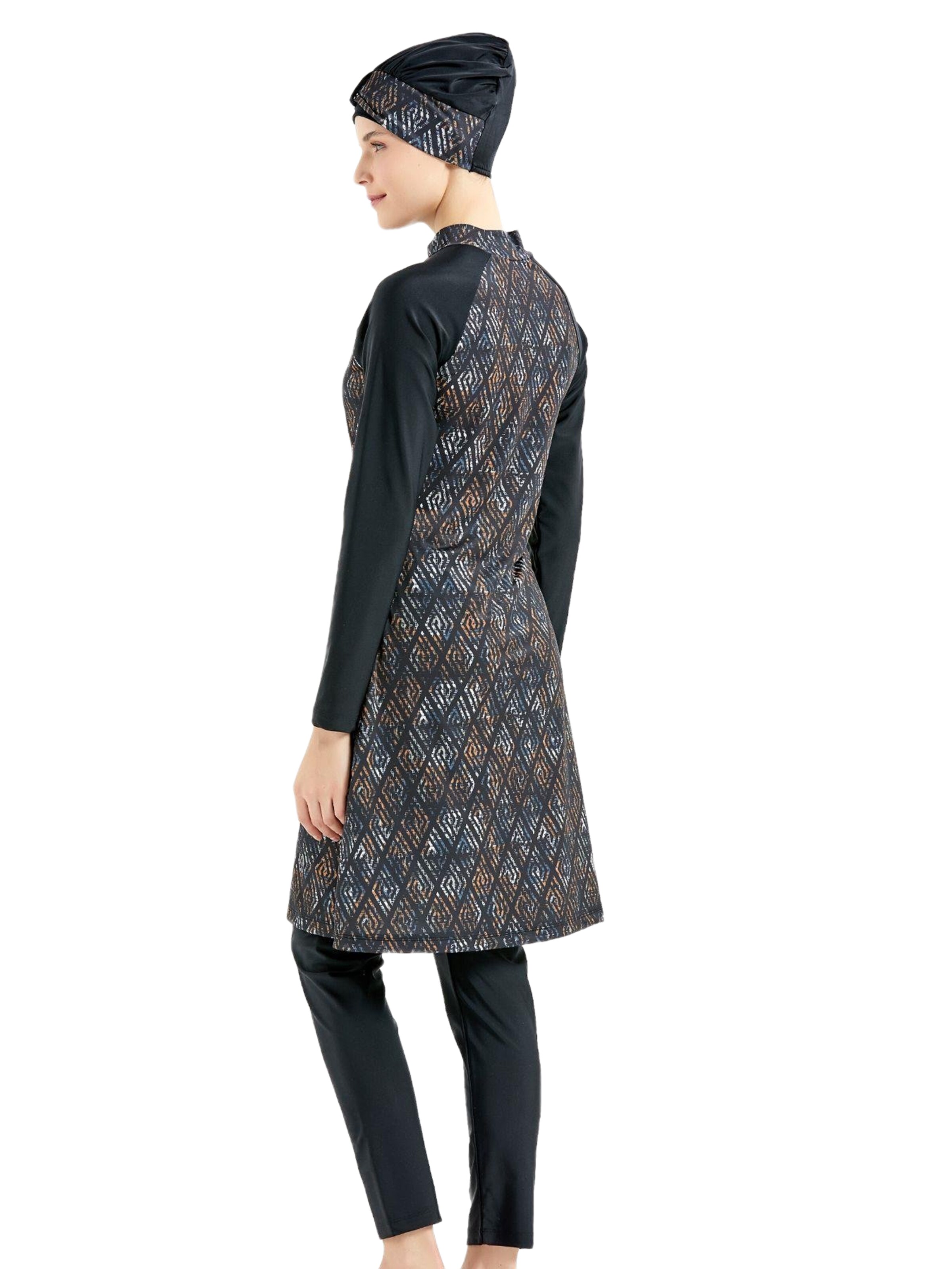 C&City High neck Swimsuit in Mixed colours