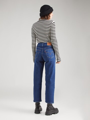 LEVI'S ® tavaline Teksapüksid 'Ribcage Straight Ankle', värv sinine