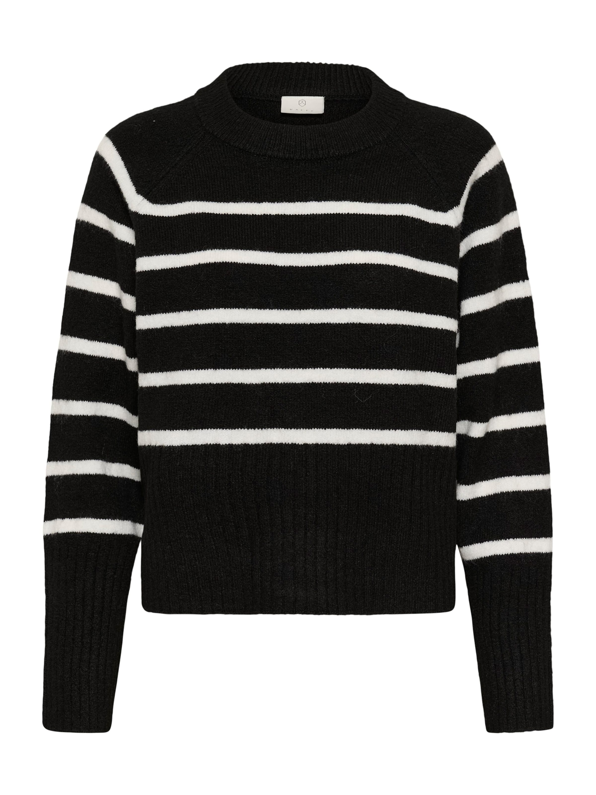 Kaffe Trui &#x27;KAErin&#x27; in Zwart: voorkant