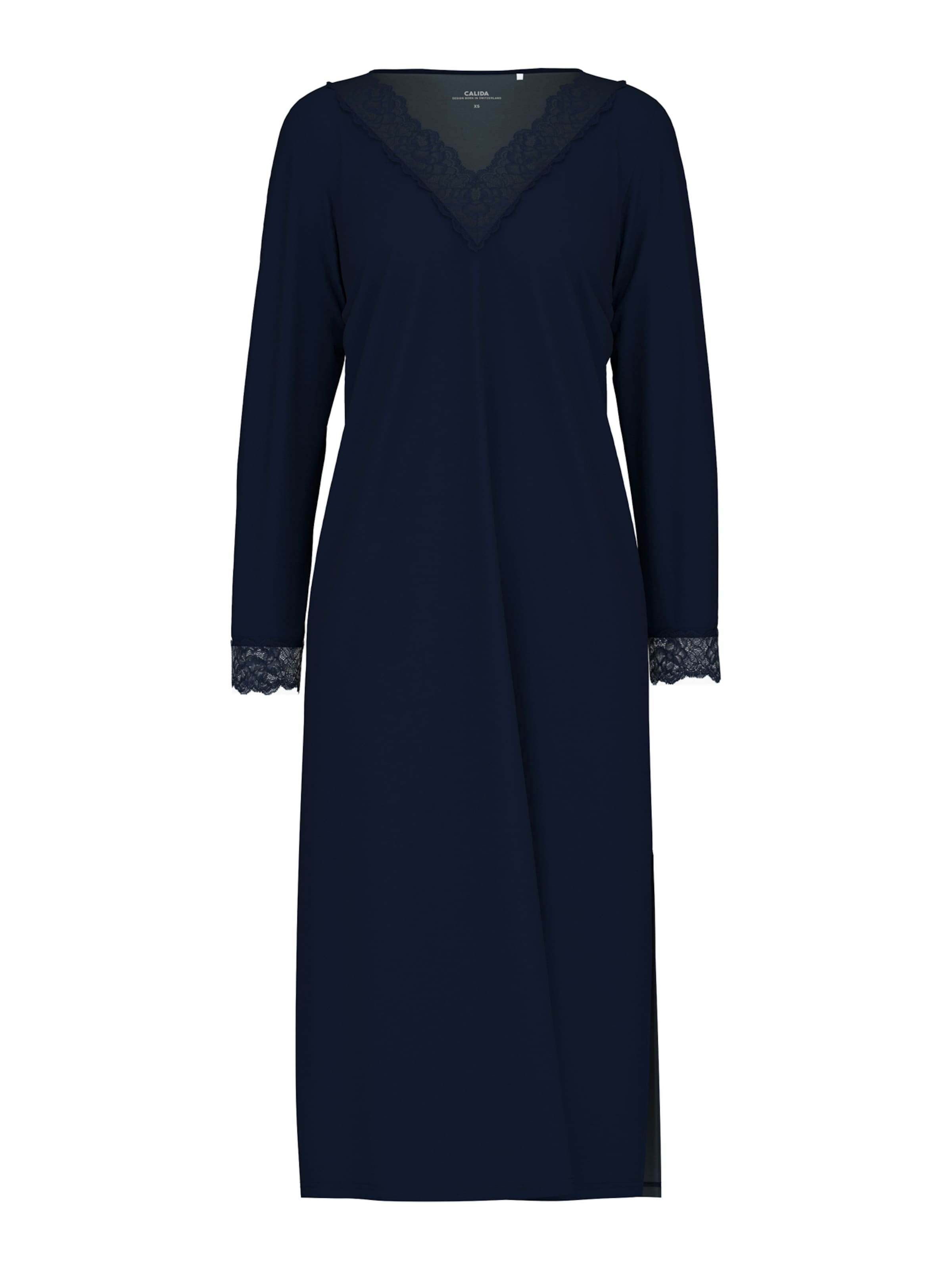 CALIDA - Camiseta de noche en azul: frente