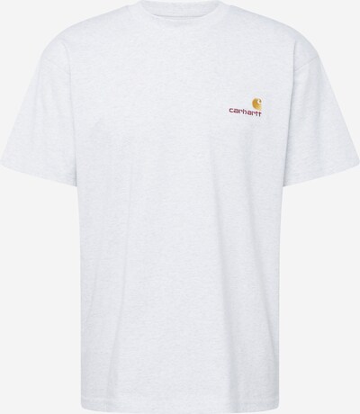 Carhartt WIP Bluser & t-shirts 'American Script' i guld / lysegrå / vinrød, Produktvisning