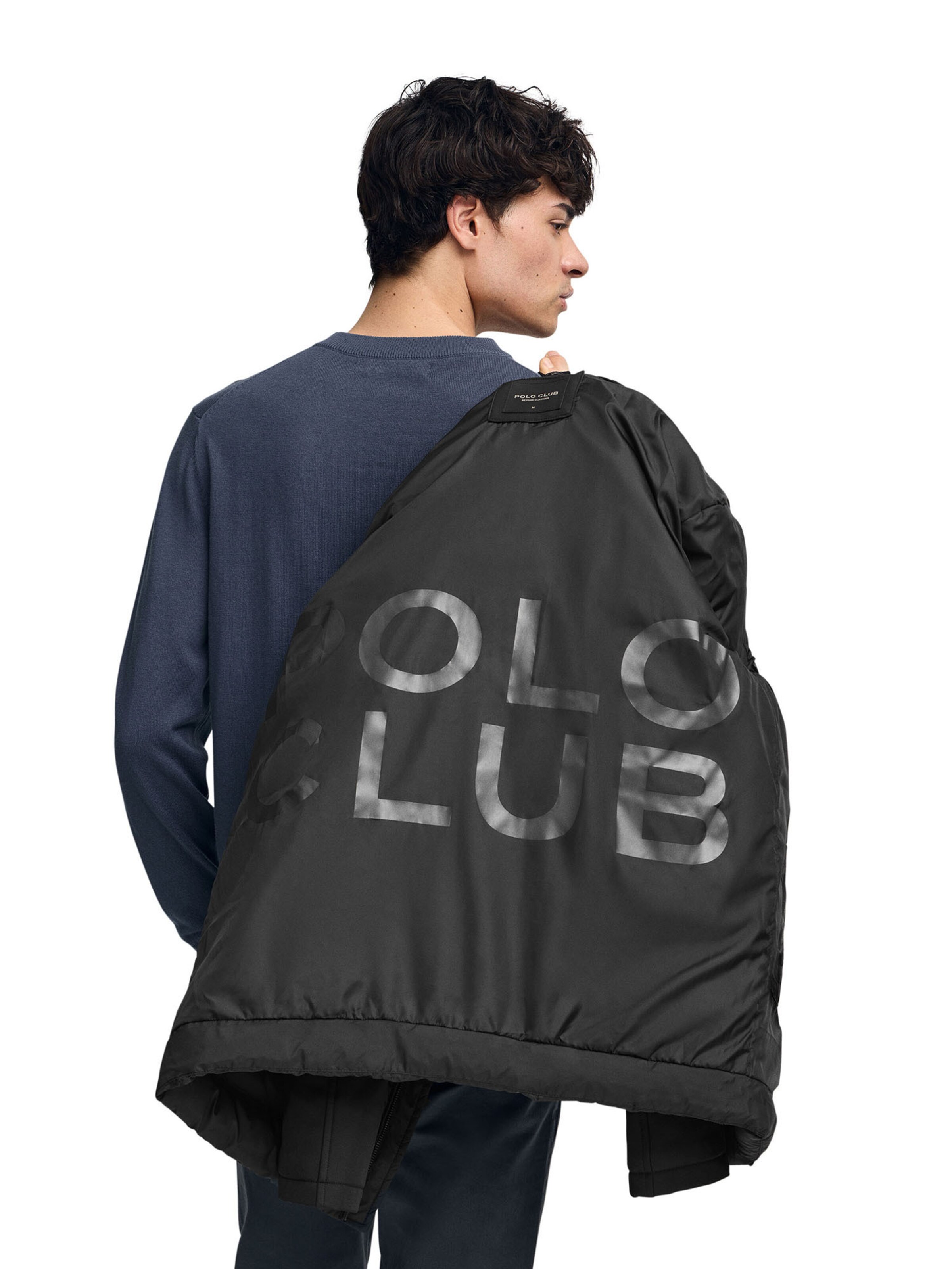 Polo Club Jacke in Schwarz