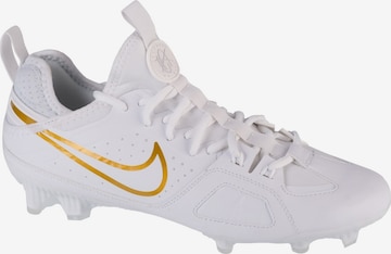 Chaussure de foot 'Nike Huarache 9 Varsity Lax FG' NIKE en blanc : devant
