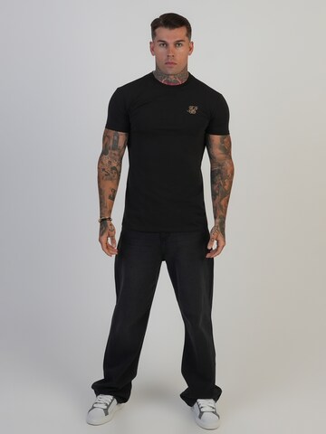 Maglietta di SikSilk in nero