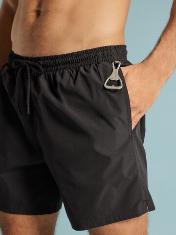 IUMAN Intimissimi Swim Trunks in Black