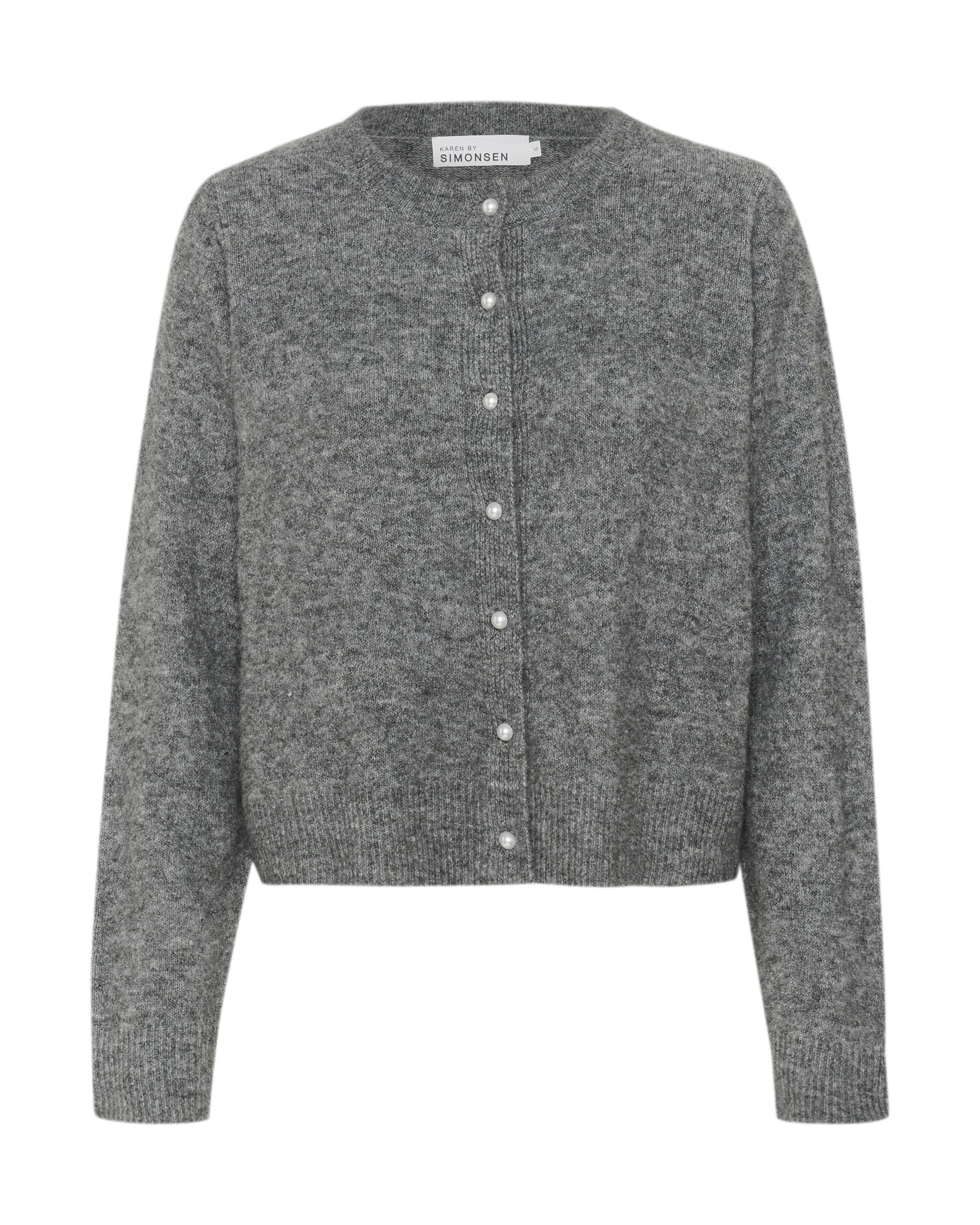 KAREN BY SIMONSEN Cardigan i grå: forside